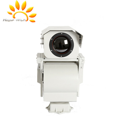 Caméra de formation d'images thermiques de la sécurité PTZ de vision nocturne, caméra extérieure de long terme