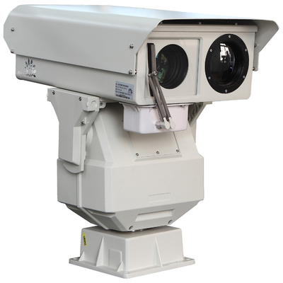 Double caméra thermique de surveillance ferroviaire avec la surveillance infrarouge de PTZ