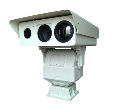 50mm 6,5 caméra thermique de sécurité de frontière de ° du × 4,8 de °, caméra multi de laser du capteur IR