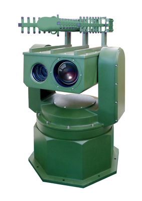 Système de surveillance thermique de lentille de HD pour le cheminement de tringlerie de radar de veille de frontière