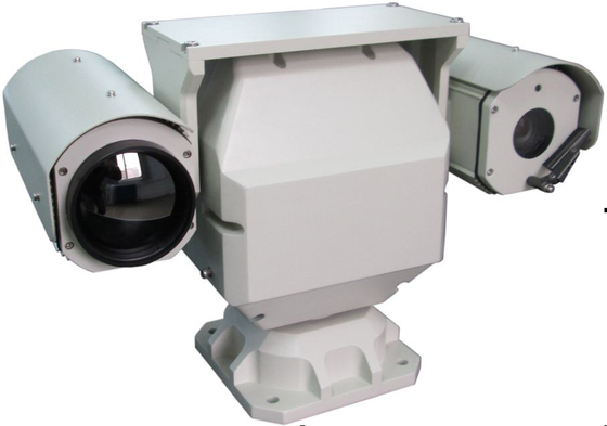 Caméra infrarouge de courant ascendant de véhicule vision mobile rocailleuse PTZ de surveillance de la double