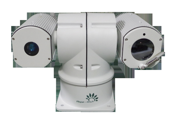 30x caméra de laser du long terme PTZ, caméra infrarouge du laser PTZ de surveillance ferroviaire