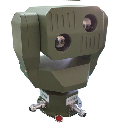 Système de surveillance thermique infrarouge militaire de la catégorie PTZ pour la surveillance côtière