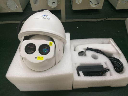 Surveillance infrarouge d'infrarouge de laser de vision nocturne de Megapixel de la caméra 2 d'IP Ptz