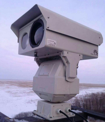 Caméra abordable de formation d'images thermiques de la surveillance ferroviaire PTZ avec le zoom optique