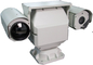 Double caméra thermique de la protection IP66, caméra de sécurité du véhicule PTZ