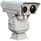 caméra infrarouge de formation d'images thermiques de 5km PTZ, caméras de sécurité de télévision en circuit fermé d'alarme d'incendie
