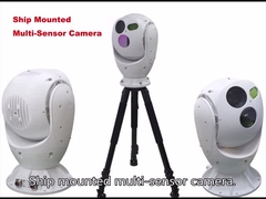 Caméra infrarouge multi de cheminement automatique du spectre PTZ de vidéo surveillance de fond