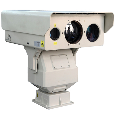 Système de surveillance thermique de la CE NETD 50mk PTZ pour la surveillance de marine de 6km