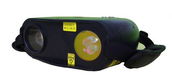 Vidéo surveillance mobile portative de laser avec Windows filmé par voiture pénétrante