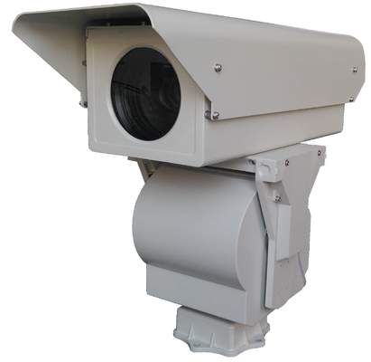 Caméra infrarouge en aluminium du logement 8km HD PTZ, caméra de long terme de pénétration de brouillard