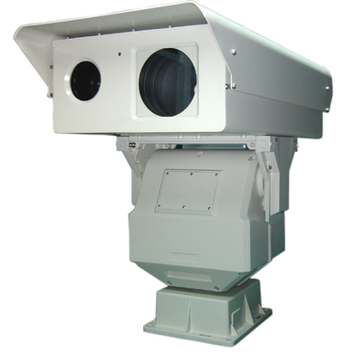 Caméra infrarouge de long terme de sécurité de nuit de jour avec la vision nocturne de laser de 1km PTZ