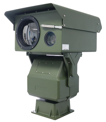 Caméra d'imagerie thermique PTZ à détection de mouvement à double capteur