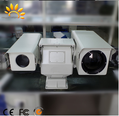 Double caméra de formation d'images thermiques de long terme de capteur/caméra de sécurité militaire d'infrarouge de catégorie