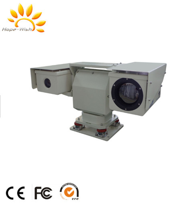 Double caméra de support de véhicule de caméra de formation d'images thermiques de surveillance de patrouille de frontière de capteur