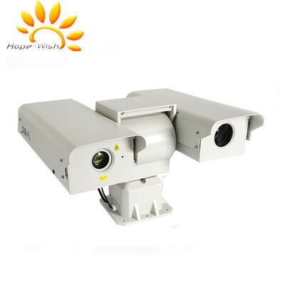 Système de surveillance thermique de taille de pixel de 12 μm, doté d'un zoom optique 4X, dimension de 280 mm à 400 mm, idéal pour la sécurité du périmètre