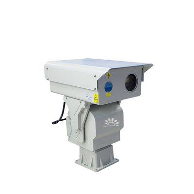 Caméra laser PTZ à lentille de 30 mm avec panneau laser de suivi automatique pour véhicule monté