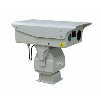 Caméra laser PTZ à résolution 1080P avec caméra thermique à longue portée à 360 degrés