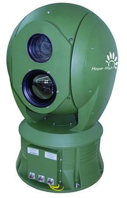 Courant ascendant multi de long terme de capteur de catégorie militaire, caméra de sécurité de laser de COMPAS GYROSCOPIQUE de PTZ