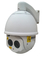 caméra à courte portée utilisée extérieure du laser IR PTZ de 300m, caméra d'IP de dôme de vision nocturne