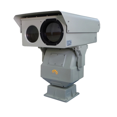 640 x 512 Résolution d'image Caméra de sécurité à double objectif Large champ de vision pour une surveillance complète de la sécurité