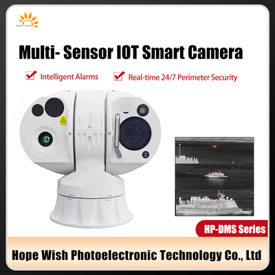 Caméra de sécurité thermique intelligente IOT multi-capteurs avec précision de positionnement GPS de 10 mètres