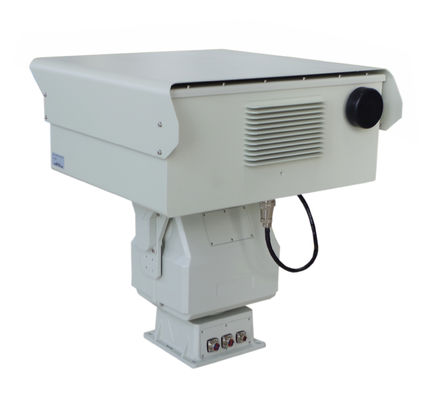 La caméra thermique PTZ à longue distance offre un taux d'images parfait pour la surveillance des réservoirs.