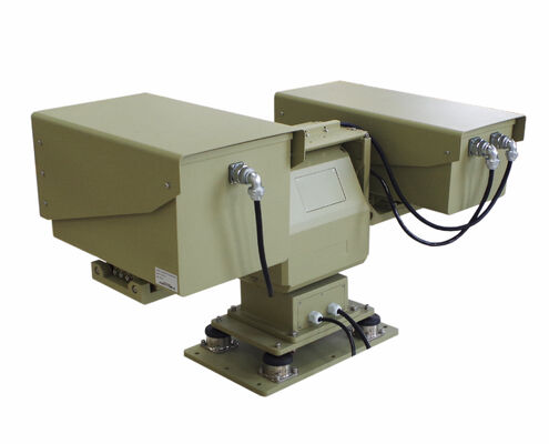 Caméra thermique PTZ longue portée à double capteur pour la surveillance et la sécurité