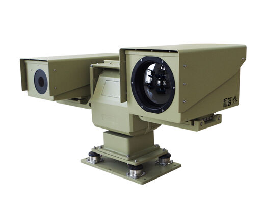 Caméra thermique PTZ longue portée à double capteur pour la surveillance et la sécurité