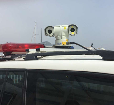 Caméra militaire de laser de la catégorie PTZ, caméra thermique de Ptz avec l'inclinaison de casserole de 360 degrés