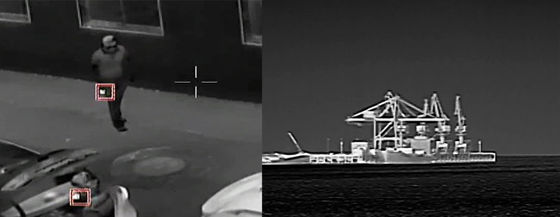 Caméra de sécurité infrarouge thermique de long terme du système de surveillance de catégorie militaire PTZ