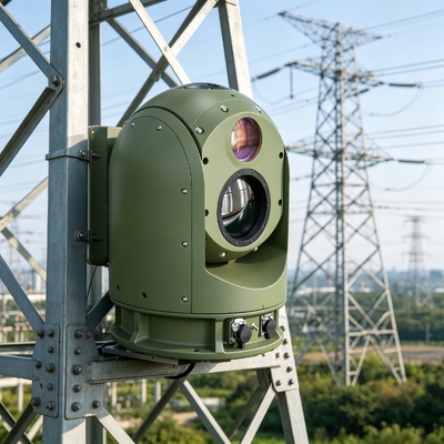 Caméra thermique infrarouge de caméra ptz de suivi automatique pour l'automatisation et l'assurance industrielles