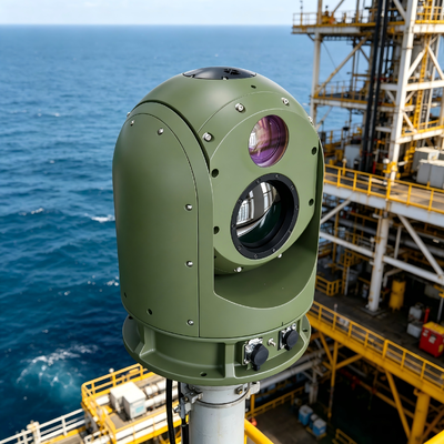 Caméra thermique infrarouge de caméra ptz de suivi automatique pour l'automatisation et l'assurance industrielles