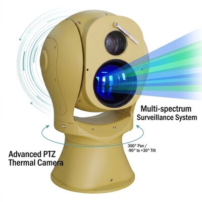 Module de caméra thermique infrarouge de plateforme électronique optique à spectre multiple pour l'automatisation et le contrôle industriels