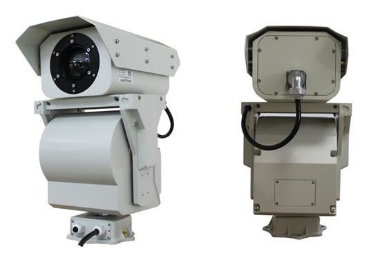 Caméra de sécurité thermique visuelle extérieure de HD pour la sécurité de port maritime de long terme
