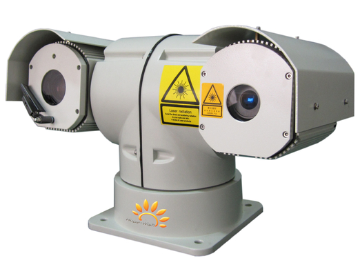 caméra du long terme PTZ de vision nocturne de 300m IR, caméra d'IP de la sécurité HD PTZ de CMOS