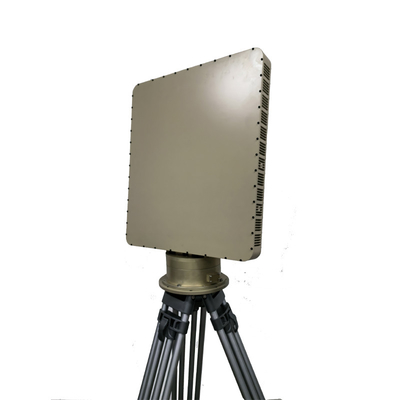 Radar de détection de drones 360° couverture d'azimut angle de portée radar UAV