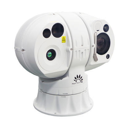 Système de surveillance thermique à longue portée avec traitement d'images thermiques et portée de détection allant jusqu'à 5 km