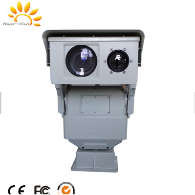 Double caméra thermique de sécurité de haute résolution de pêche avec le système électronique de commande d'IP