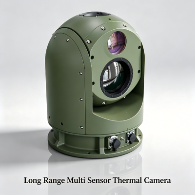 Système de surveillance thermique à résolution 640*512 doté d'une caméra thermique multi-capteurs à longue distance IP67 pour la dissuasion des oiseaux des aéroports