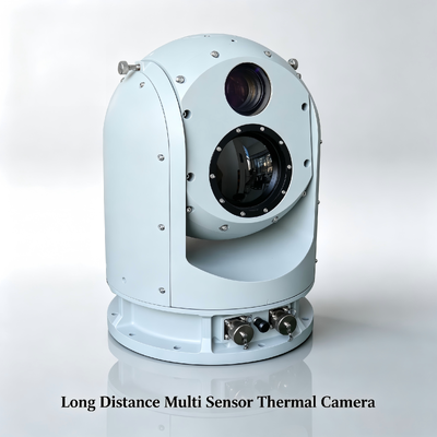 Caméra thermique multi-capteurs longue distance de système de surveillance thermique de taille de pixel de 12 μm pour la sécurité du périmètre
