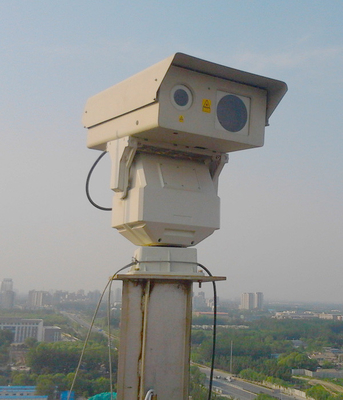 Caméra infrarouge Ptz de terme de 3 kilomètres de long avec le bourdonnement optique, caméra du courant ascendant 1080p